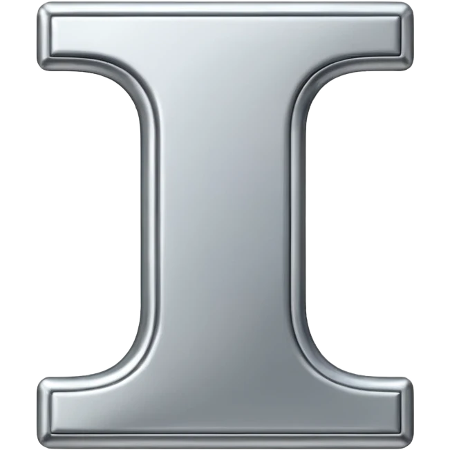 Capital letter I emoji