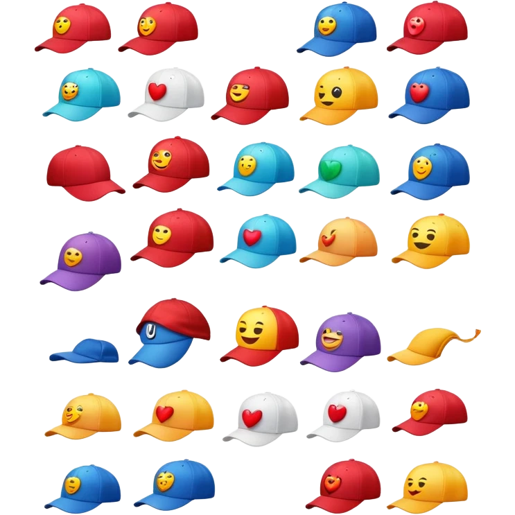 Emoji cap emoji