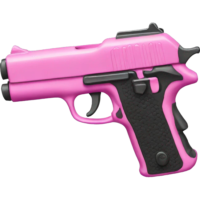 Pink gun  emoji