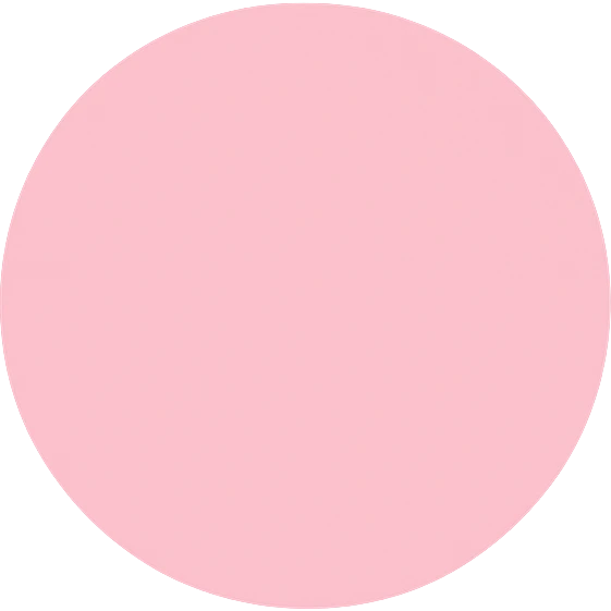 light pink color swatch, circular, no text emoji