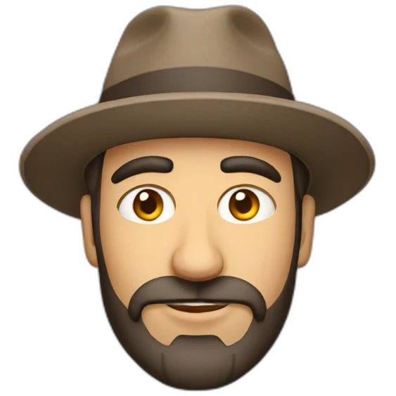 bulgarian guy with a hat emoji