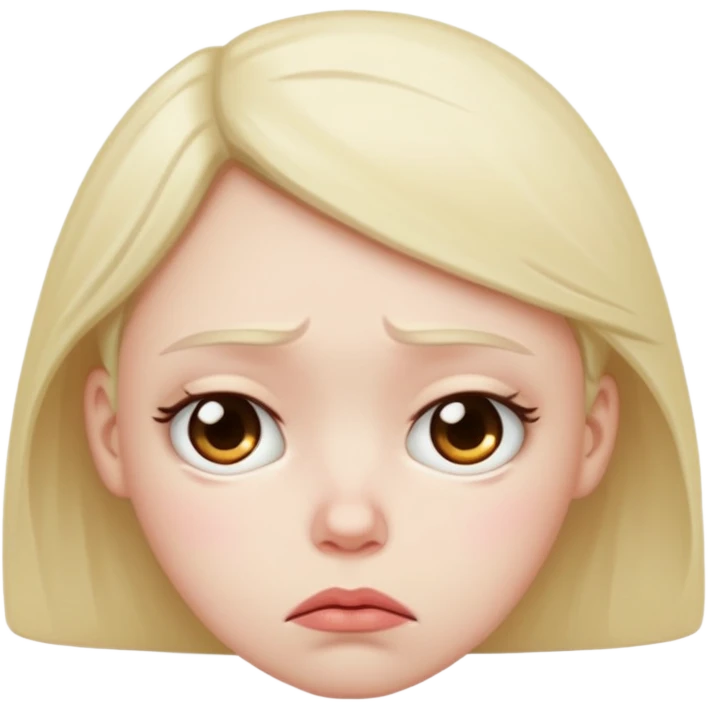 sad pouty emoji