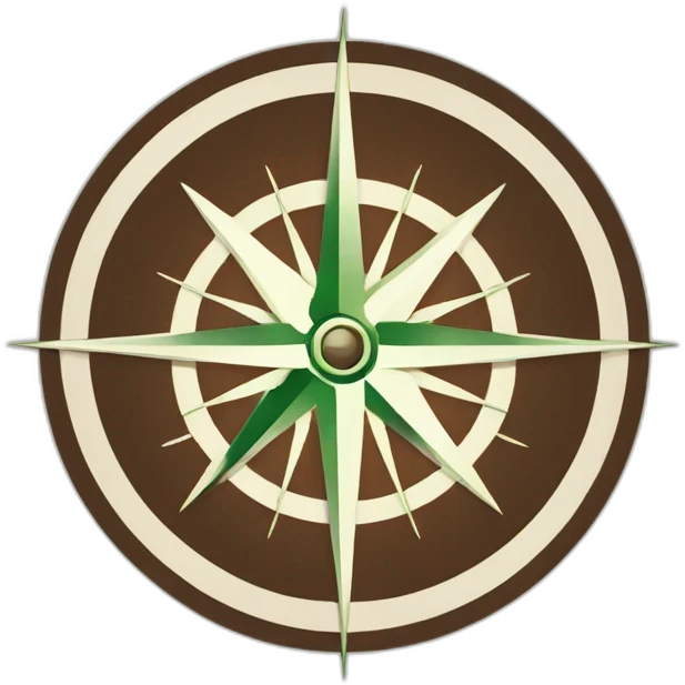 compass app logo emoji