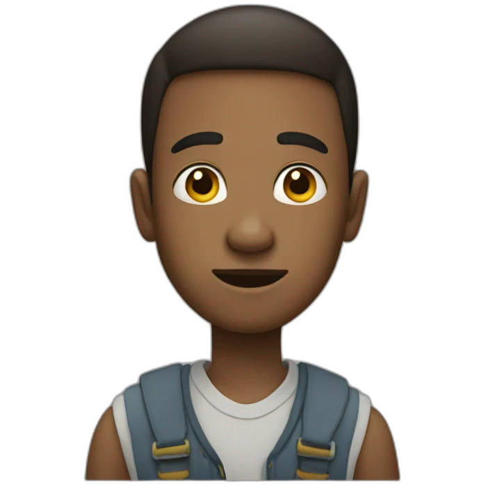 The boy who ran out of money emoji