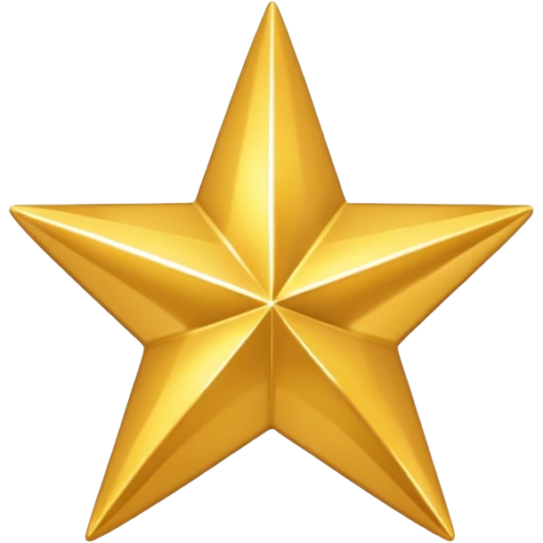 
4-pointed star 3d emoji