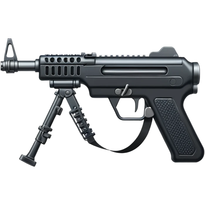 Machine gun emoji