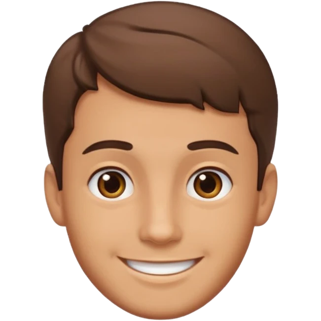 Male santorina head emoji