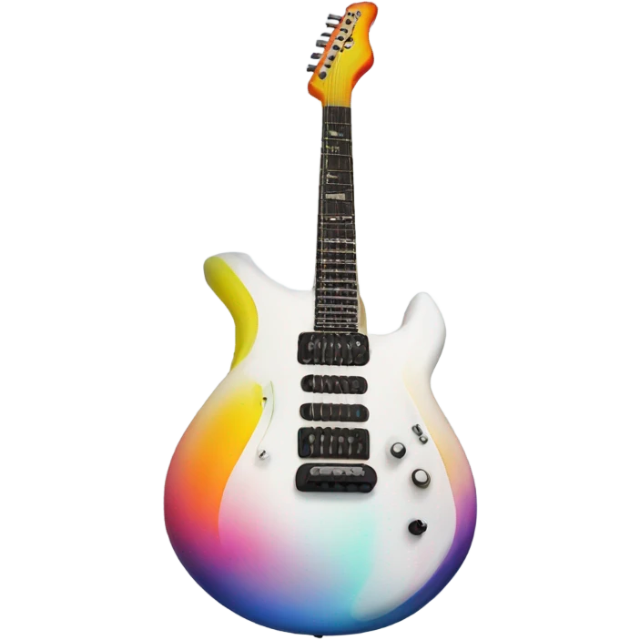 really Kool electric guitar  emoji
