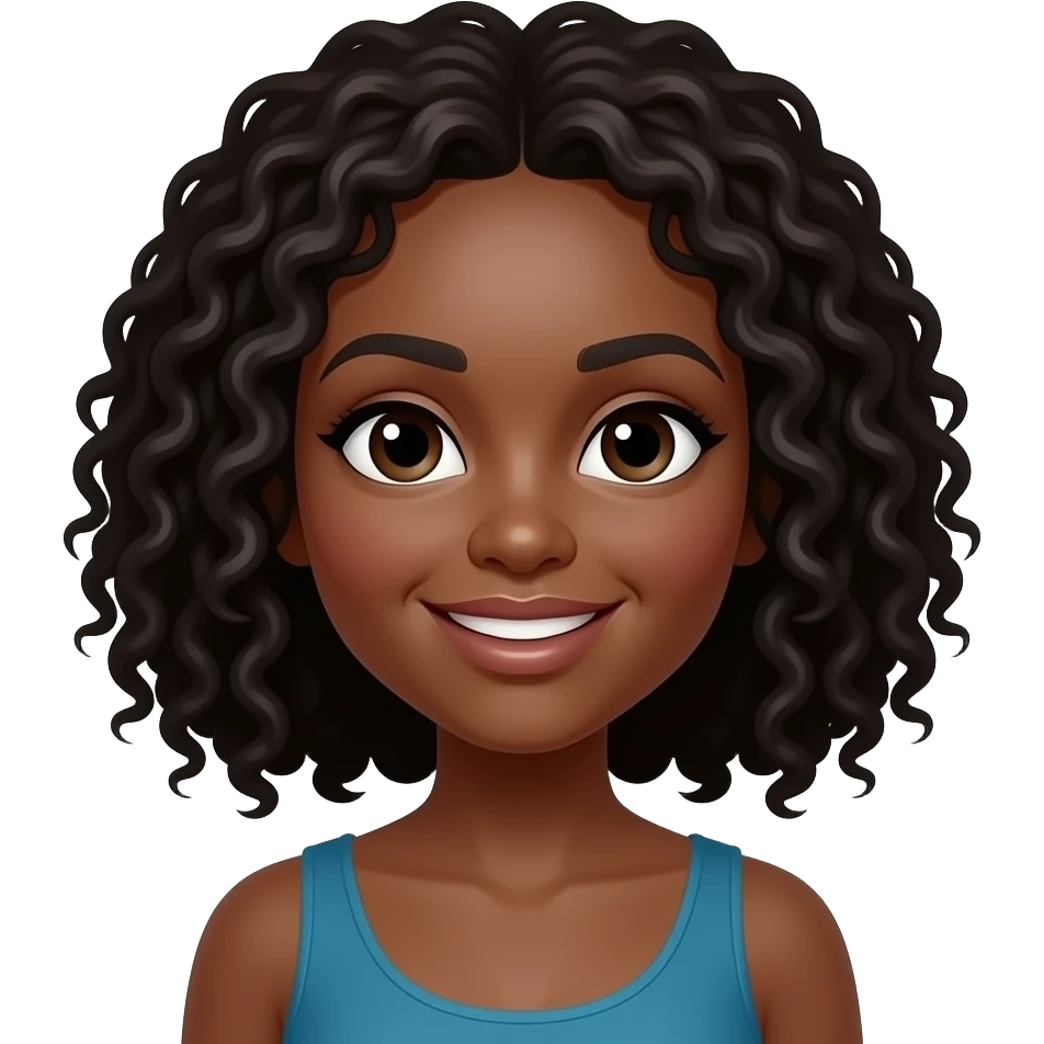 Black woman emoji