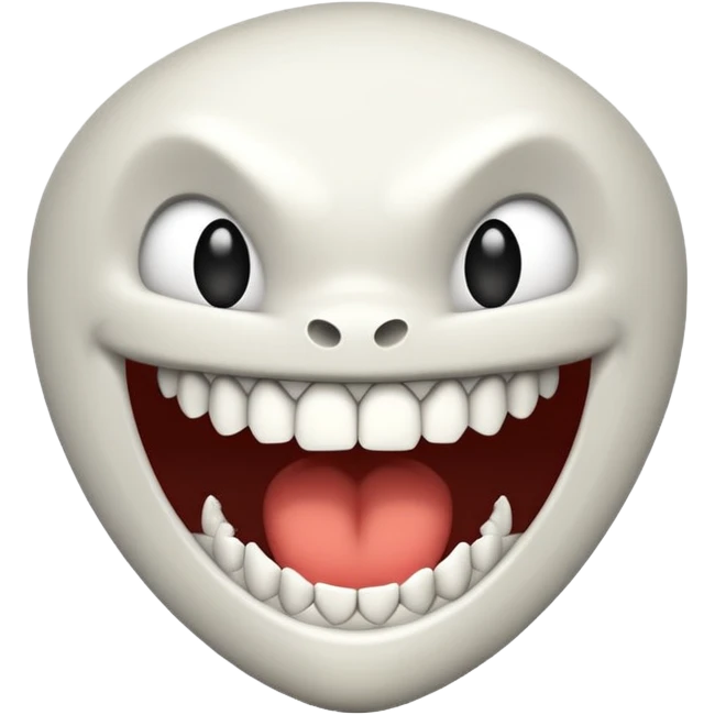 Upward facing fangs emoji emoji