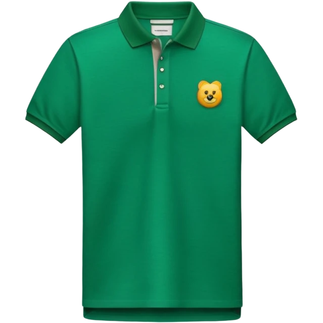 green polo tshirt emoji