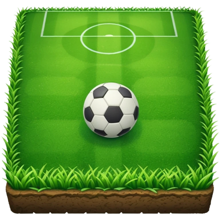  short grass of a soccer field emoji