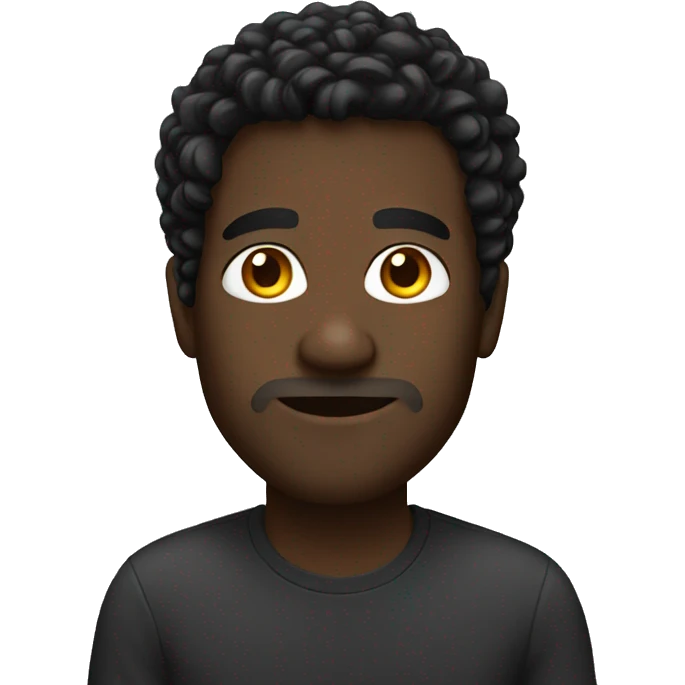 Black guy  emoji
