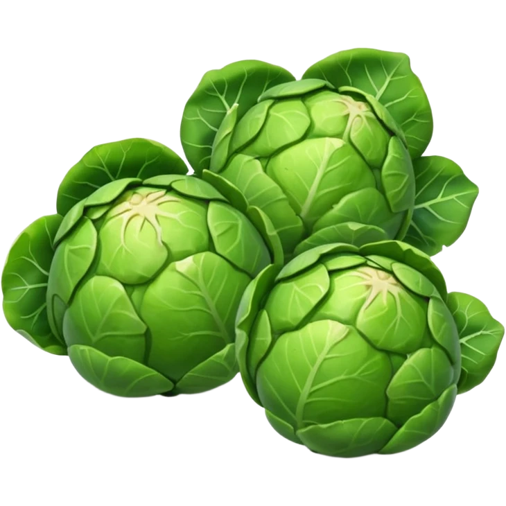 Coles de bruselas emoji