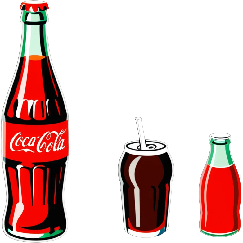 vintage Coca Cola advertisement from the 1950s emoji
