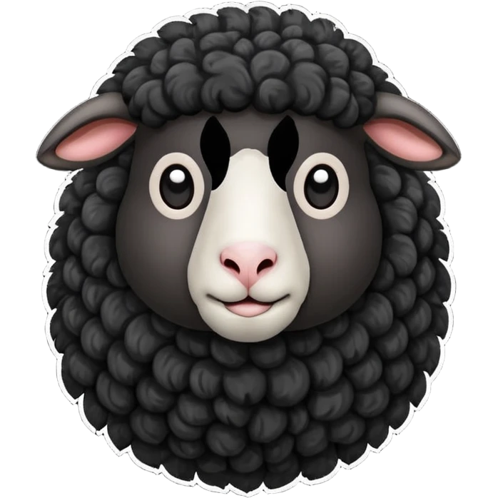 Black sheep  emoji