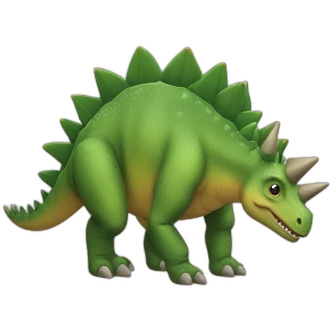 Stegosaurus emoji