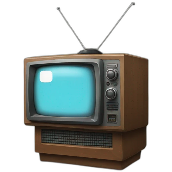 pixel old tv emoji