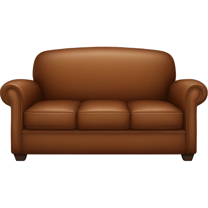 leather couch emoji