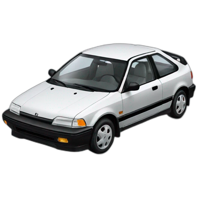1992 honda civic hatchback emoji