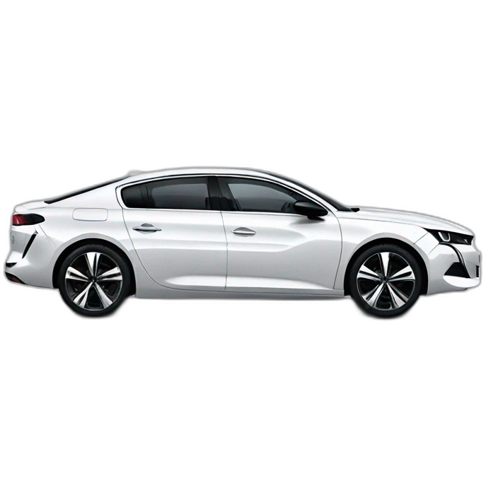 Peugeot 508 2018 White emoji