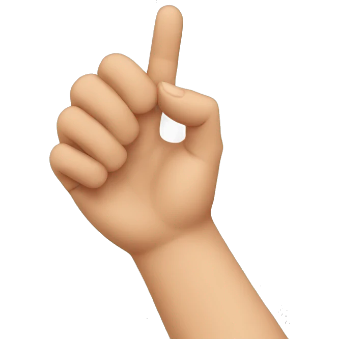 holding ear by hand emoji