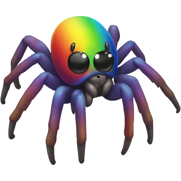 Rainbow spider  emoji