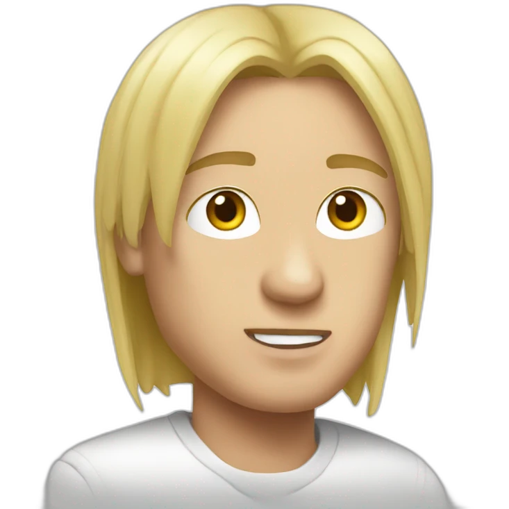 eminem with blond hair emoji