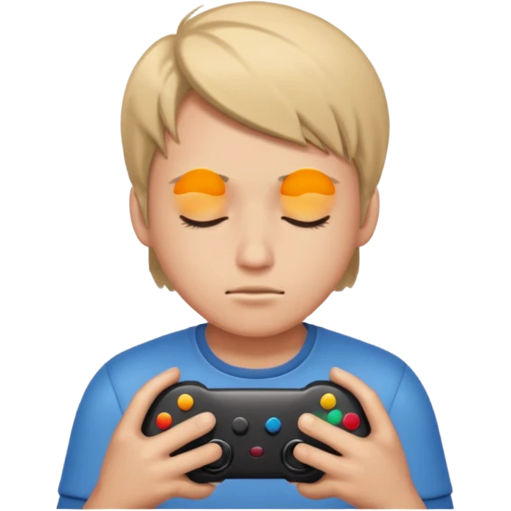 gamer closed eyes  emoji