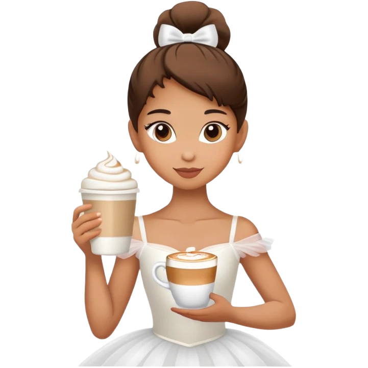 Ballerina cappuccino ￼ emoji