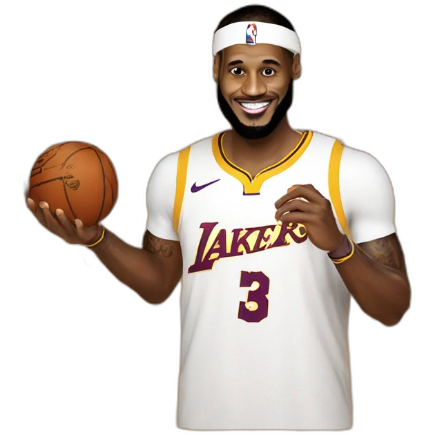 curry with lebron emoji
