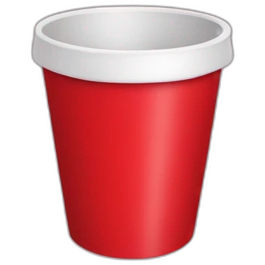 empty red party cup emoji