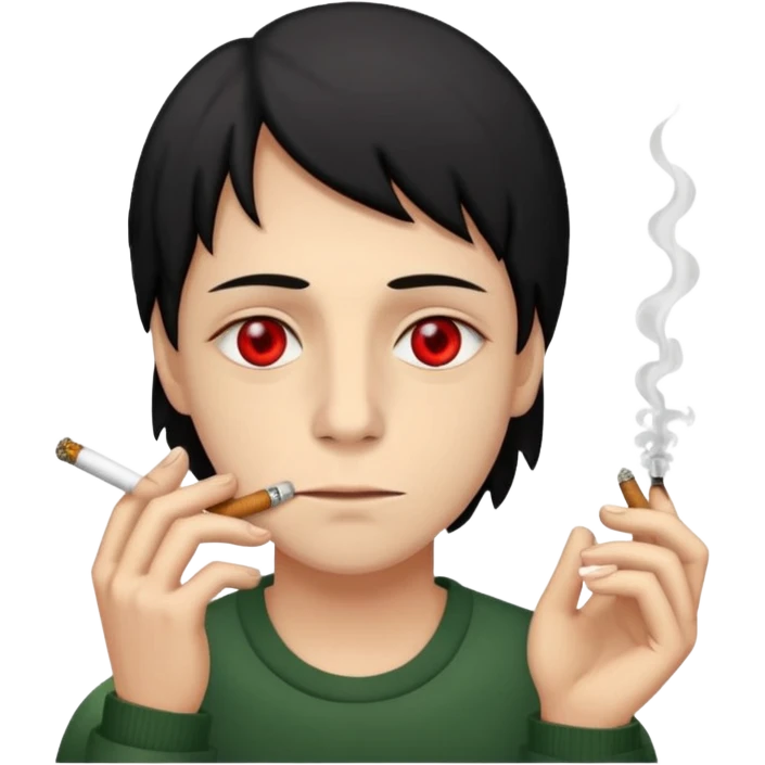 Emoji cansado mariguano emoji