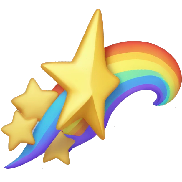 shooting star emoji
