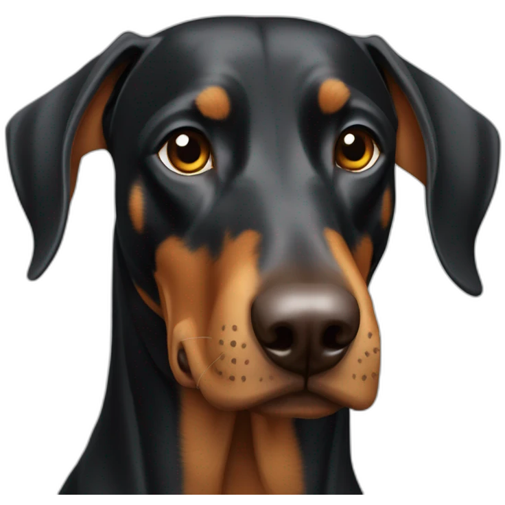 Dobermann emoji