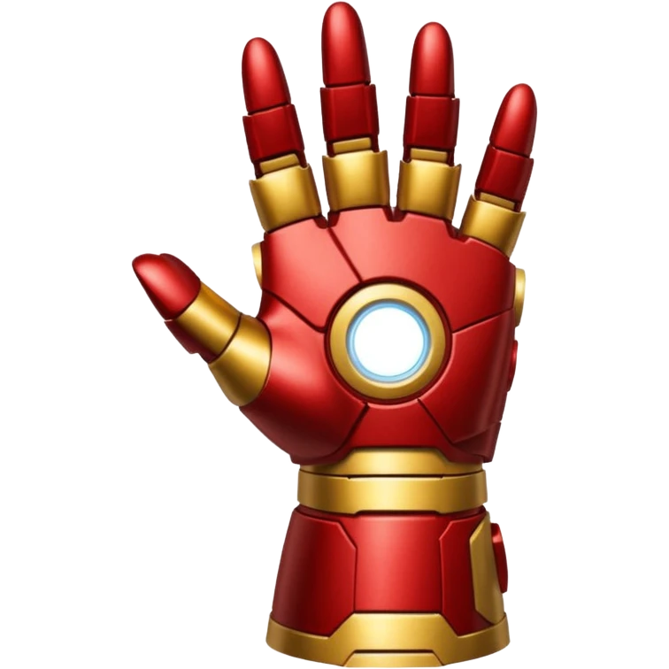 gant de iron man claque des doigt emoji