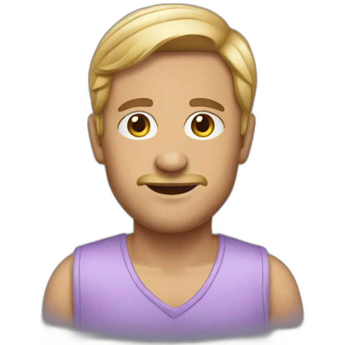 man in dress emoji