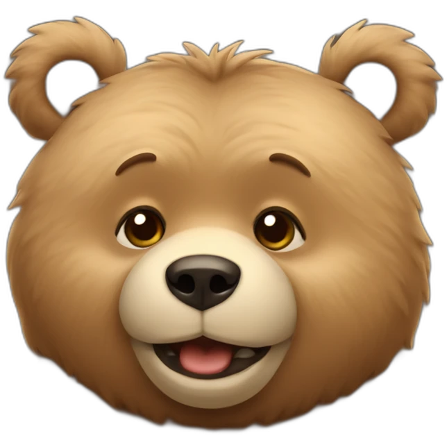 chubby bear emoji