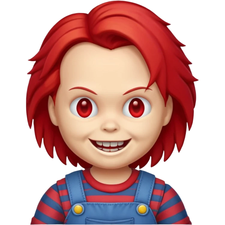 Un emojin de chuky emoji