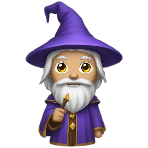 Epic wizard emoji