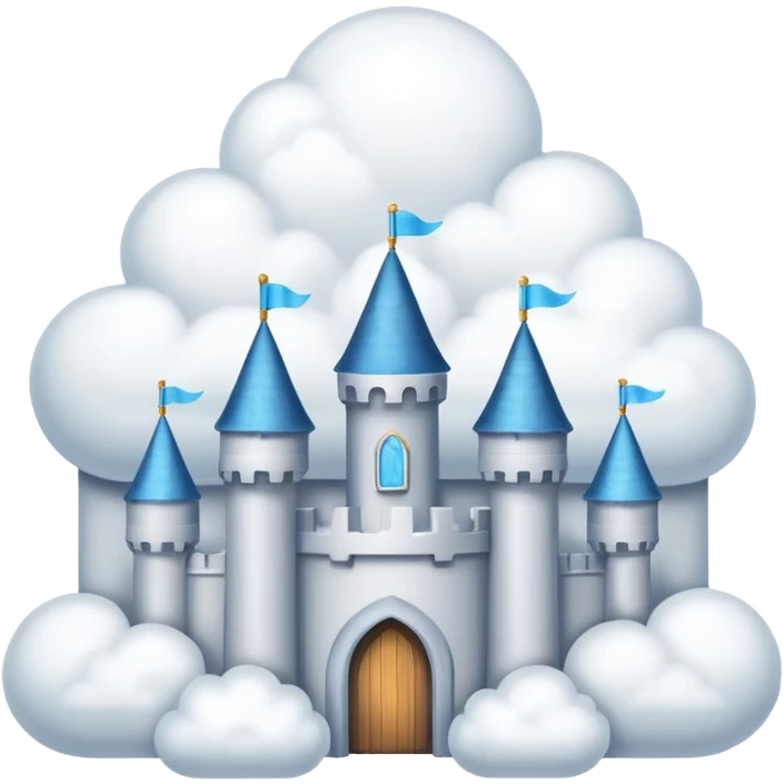 cloud castle emoji
