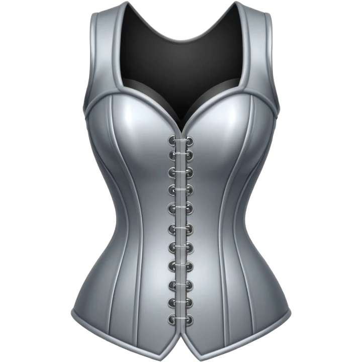 thick steel corset-blazer emoji