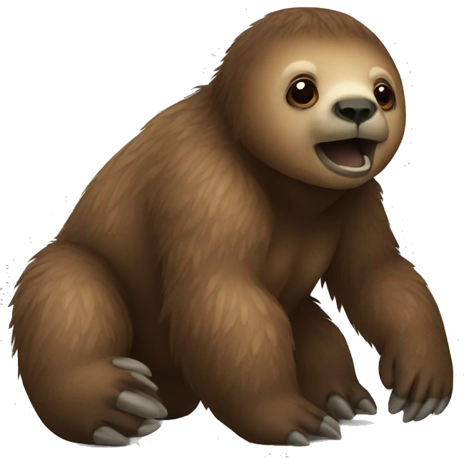 giant ground sloth baby emoji