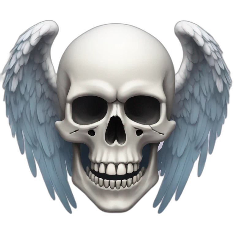 Skull Angel straemer twitch emoji