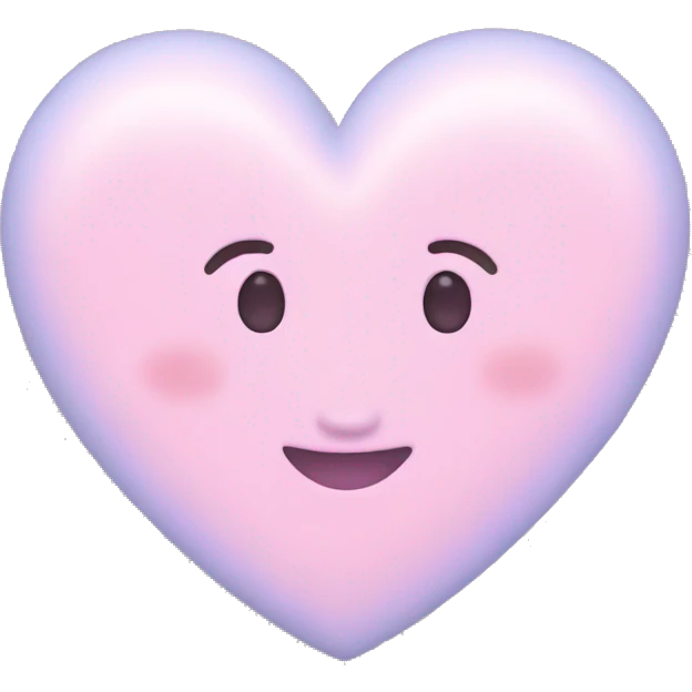 pastel heart emoji