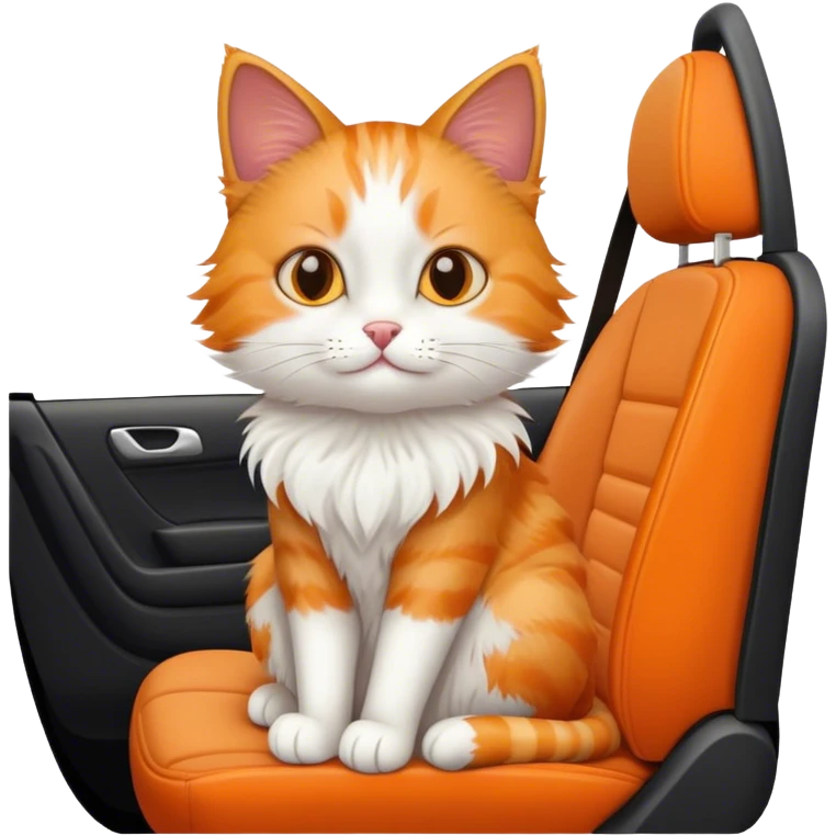 сat in car emoji