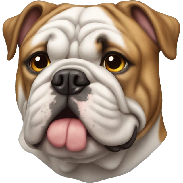 English bulldog emoji