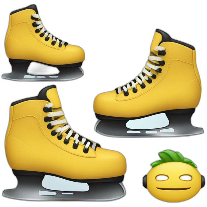 hockey patines emoji