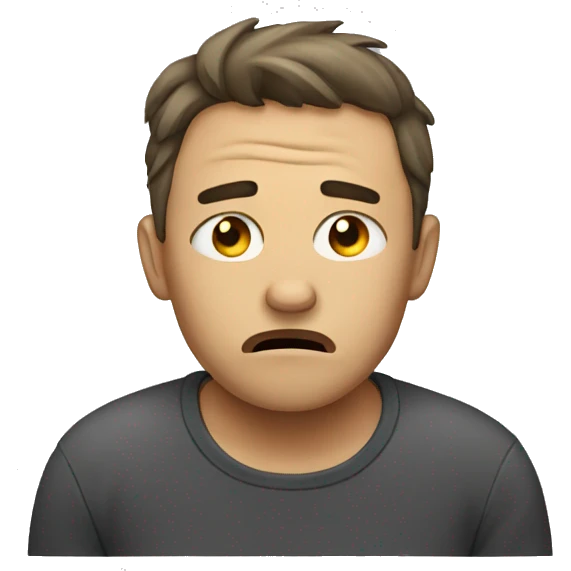 TIRED emoji