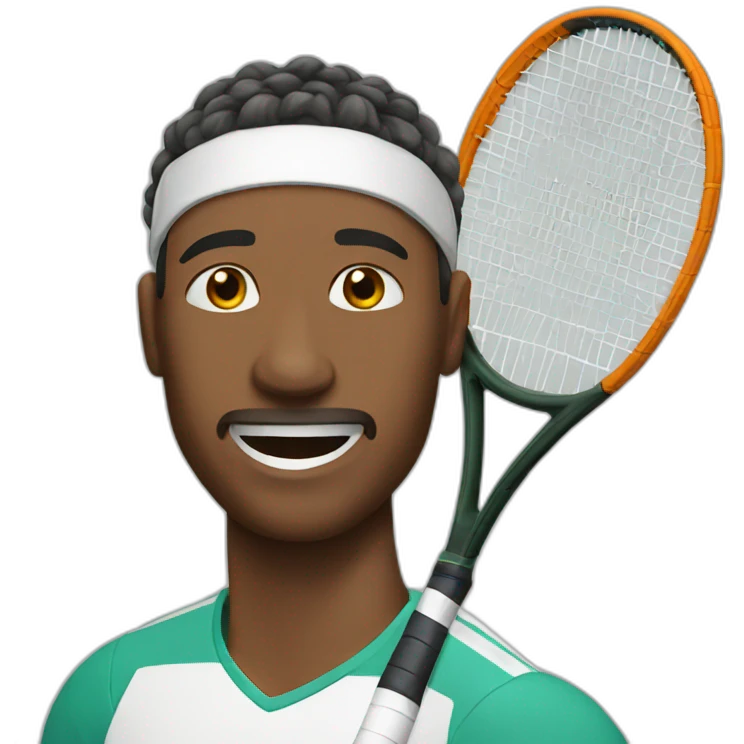 Tennis player emoji
